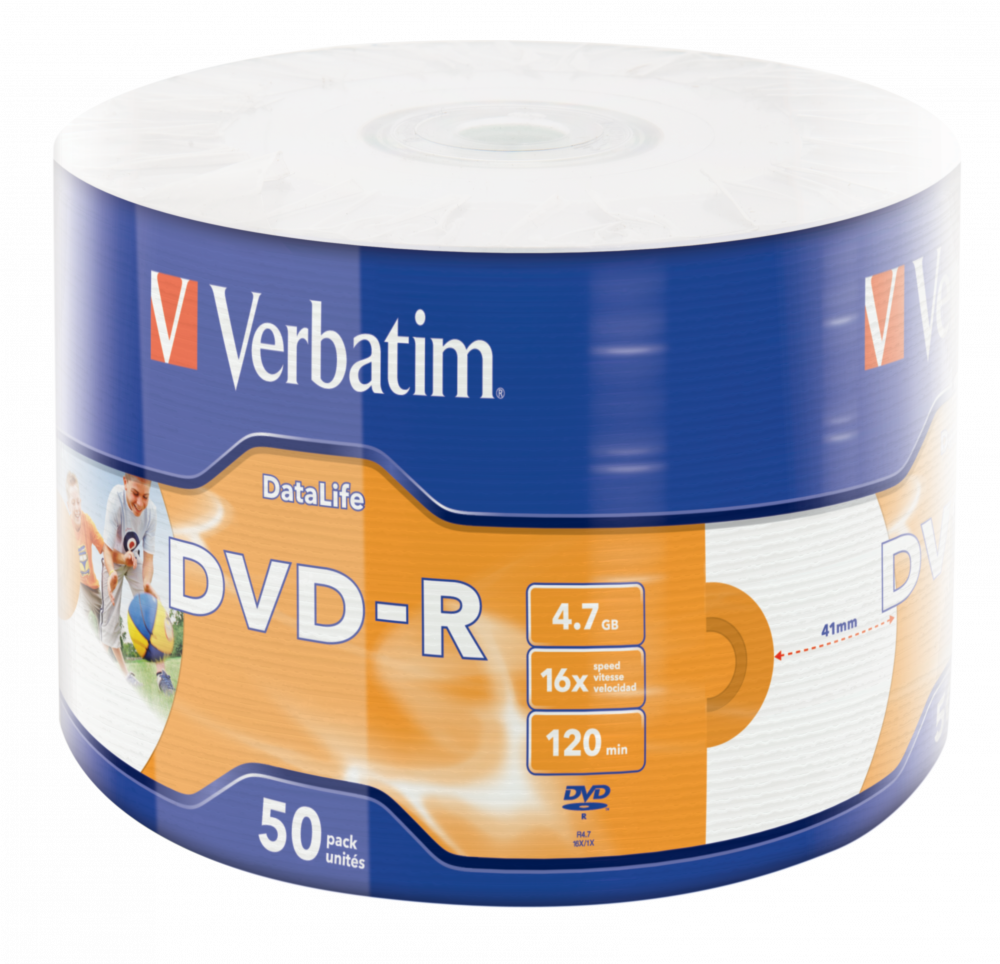 Buy Printable DVDR Discs DVDR Wide Inkjet Printable Verbatim DVD