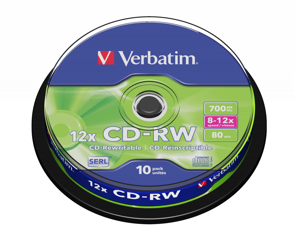 Buy CD-RW 12x, CD Recordable & Rewritable Discs