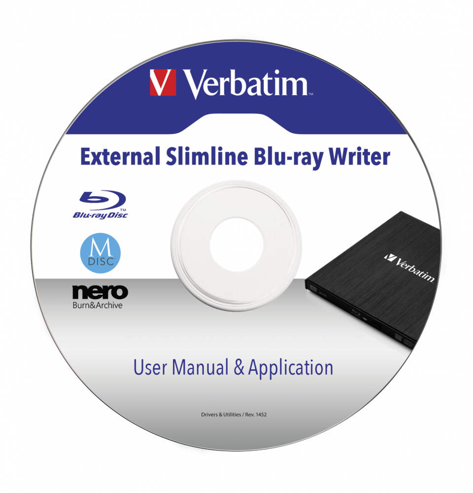 Verbatim Graveur Blu-ray externe ultramince - 23942438908 
