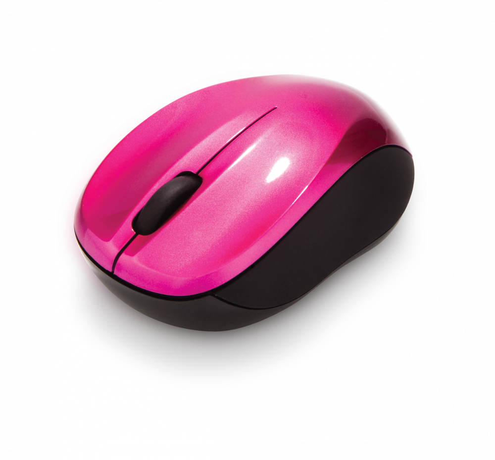 Mouse wireless GO NANO - Rosa intenso, Mouse wireless GO NANO