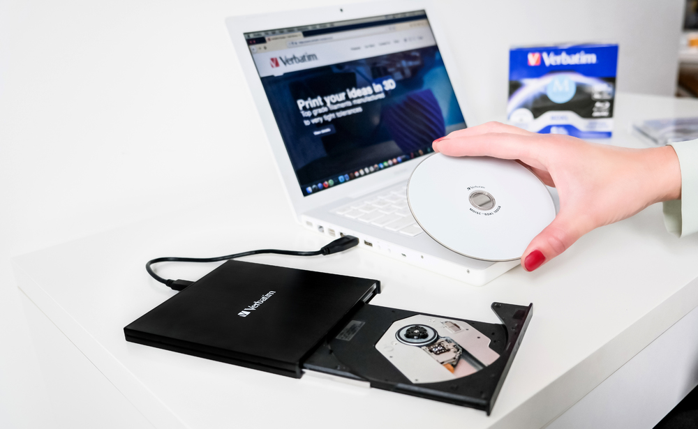 Verbatim Slimline Graveur Externe Blu Ray / DVD, M-DISC Ready