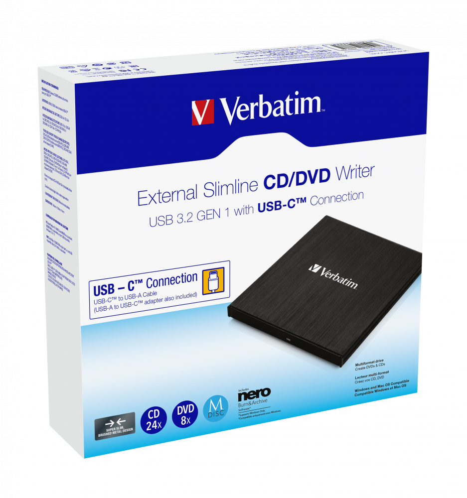 Cabling - CABLING® Lecteur Blu Ray Externe Graveur DVD USB 3.0