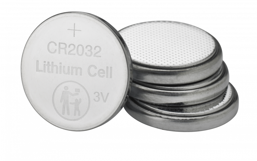 CR2032 3V Lithium Battery (4 pack) Lithium Coin Cell Batteries