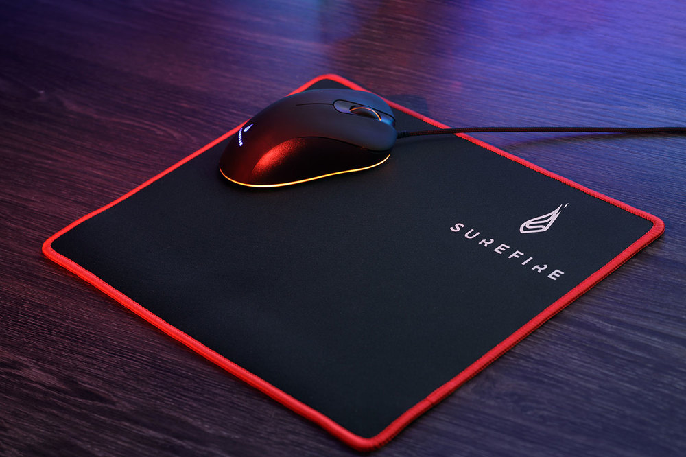 SureFire Silent Flight 320 Gaming Mouse Pad with RGB - 3DJake International