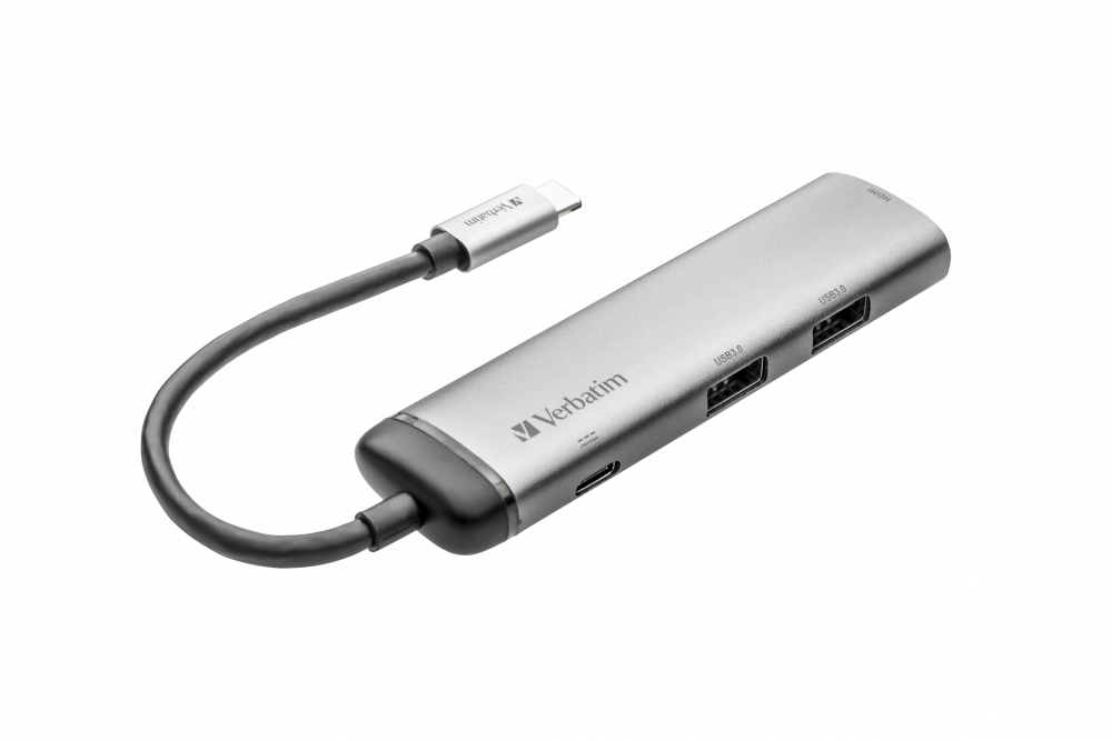 Verbatim USB-C™ Multiport Hub - USB 3.0 | HDMI