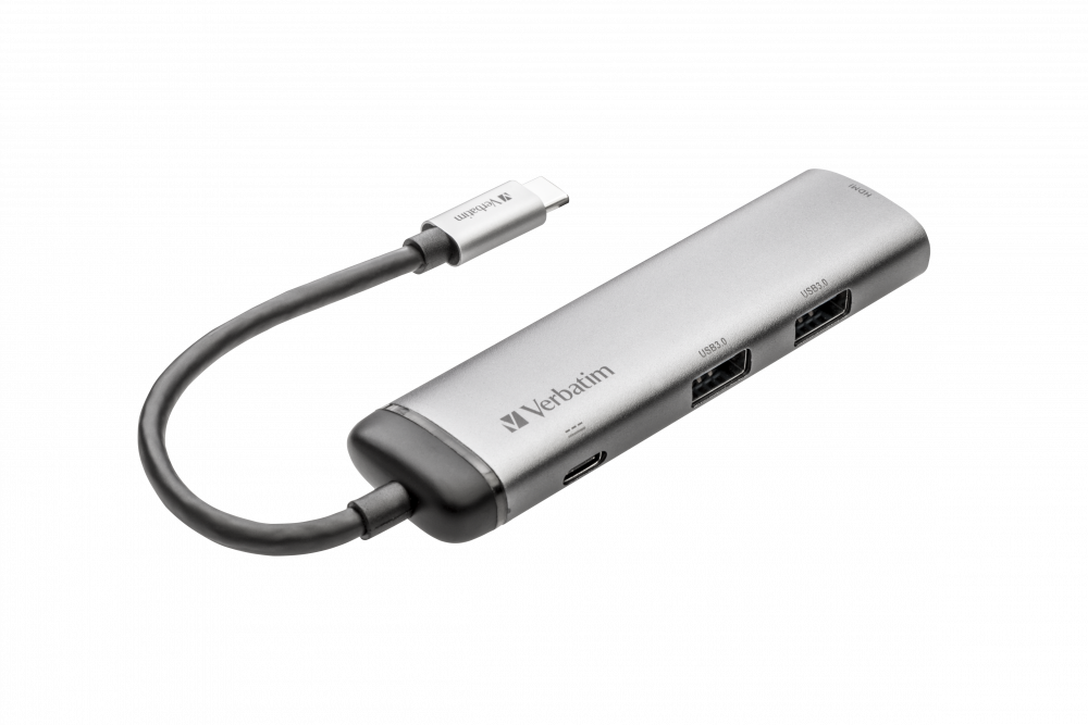 Chargeur Adaptateur Type C USB 3.1 Hub USB-C vers USB 3.0/HD USB-C Digital  AV Multiport