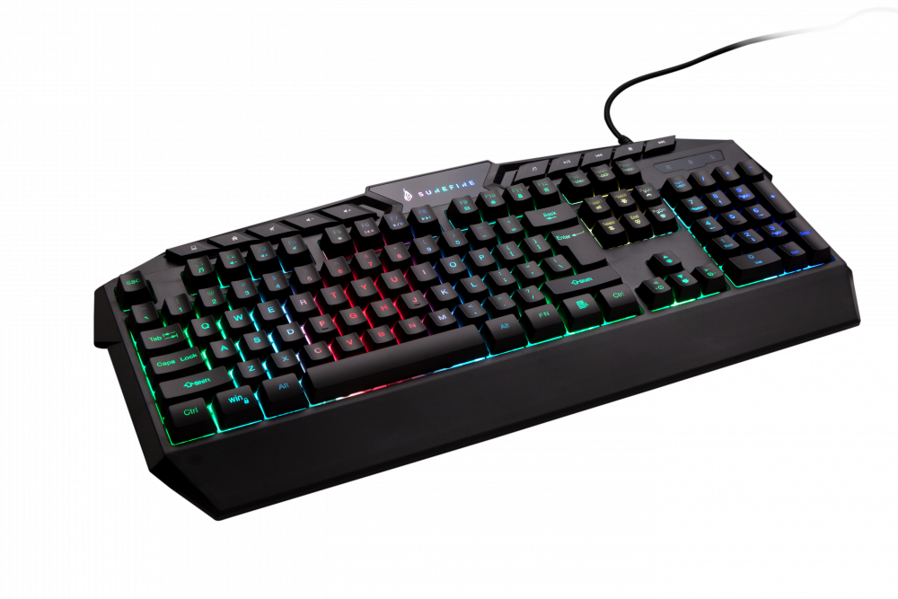 SureFire Kingpin X2 Metal Gaming Keyboard with RGB - 3DJake International