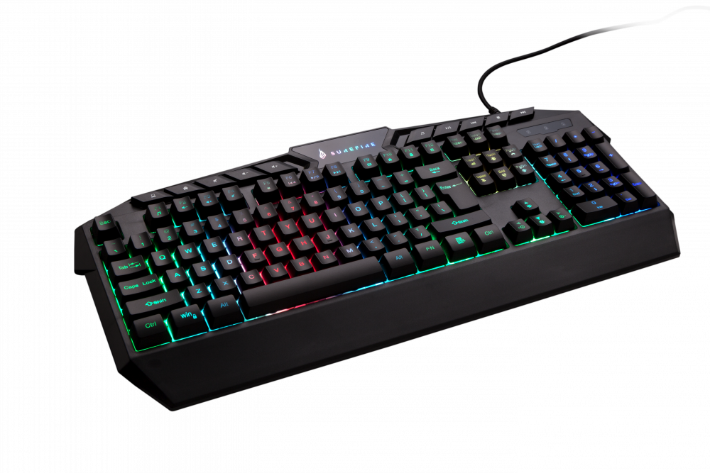 Kingpin RGB Multimedia Gaming Keyboard QWERTY