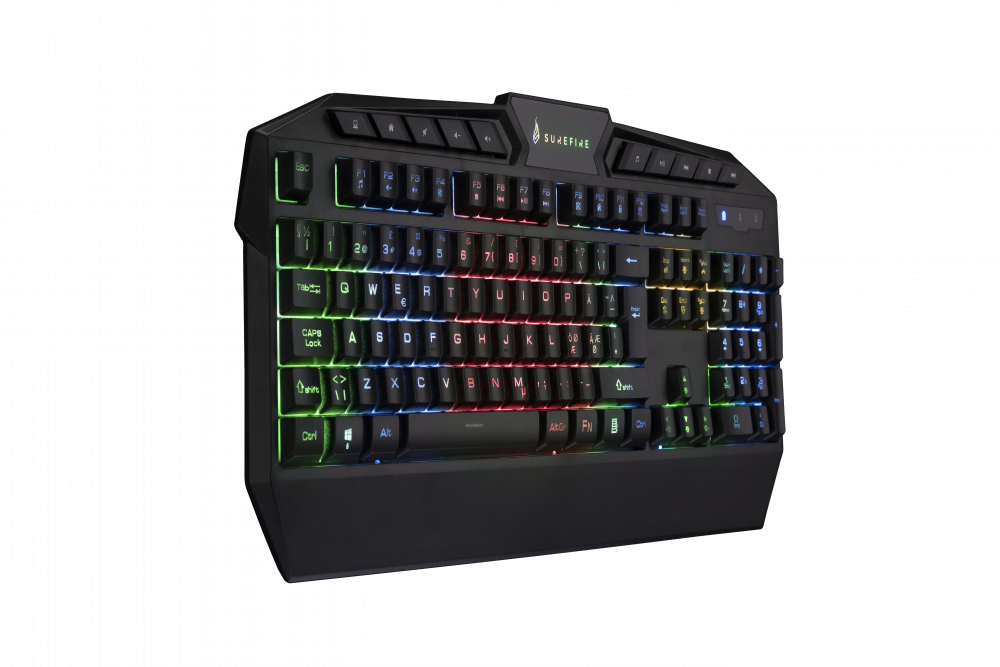 Kingpin RGB Multimedia Gaming Keyboard QWERTY