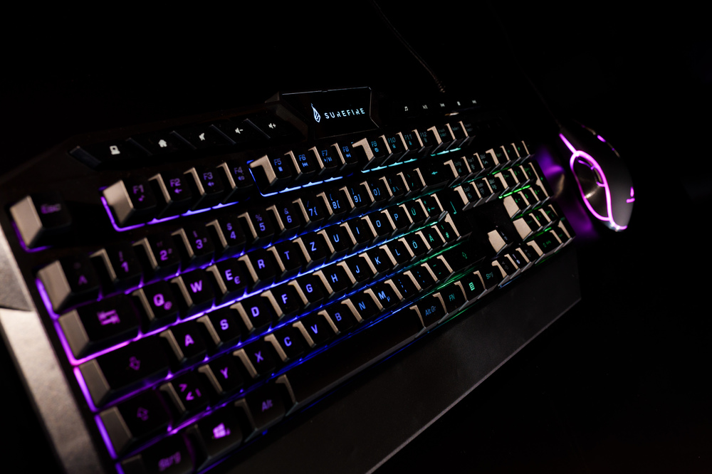 Kingpin RGB Multimedia Gaming Keyboard QWERTY