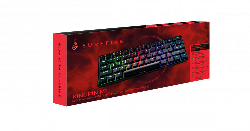 Pack clavier Azerty + souris + tapis de souris SUREFIRE