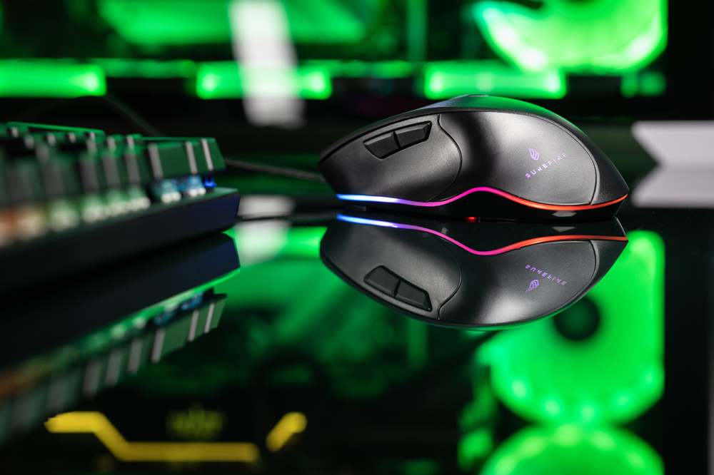 SOURIS GAMING 9 BOUTONS RGB EAGLE CLAW SUREFIRE