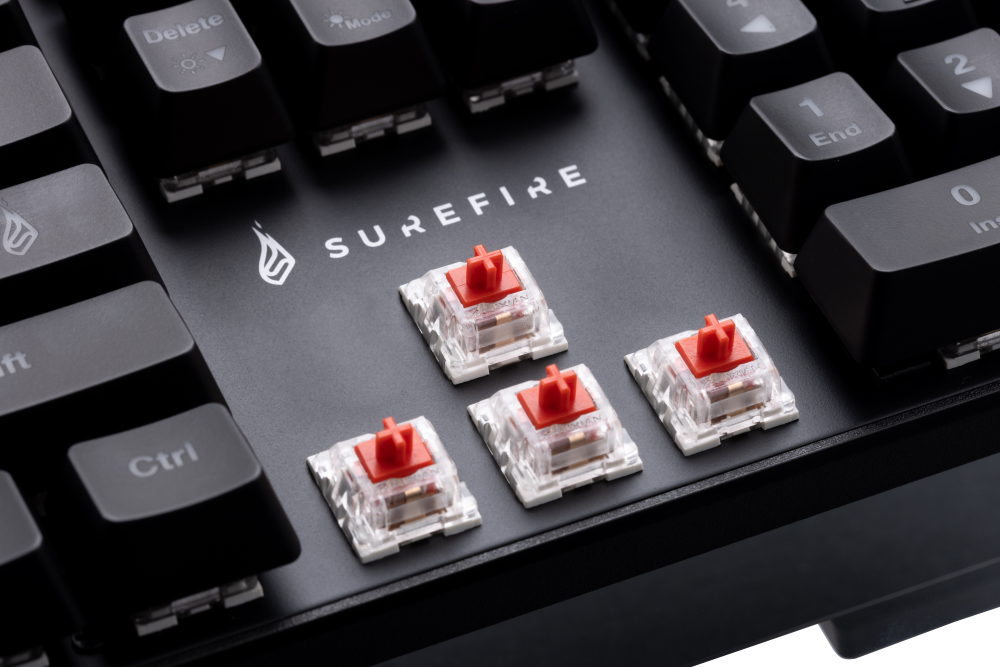 SureFire Clavier Gaming Métal 60% Kingpin X2 RVB - 3DJake France