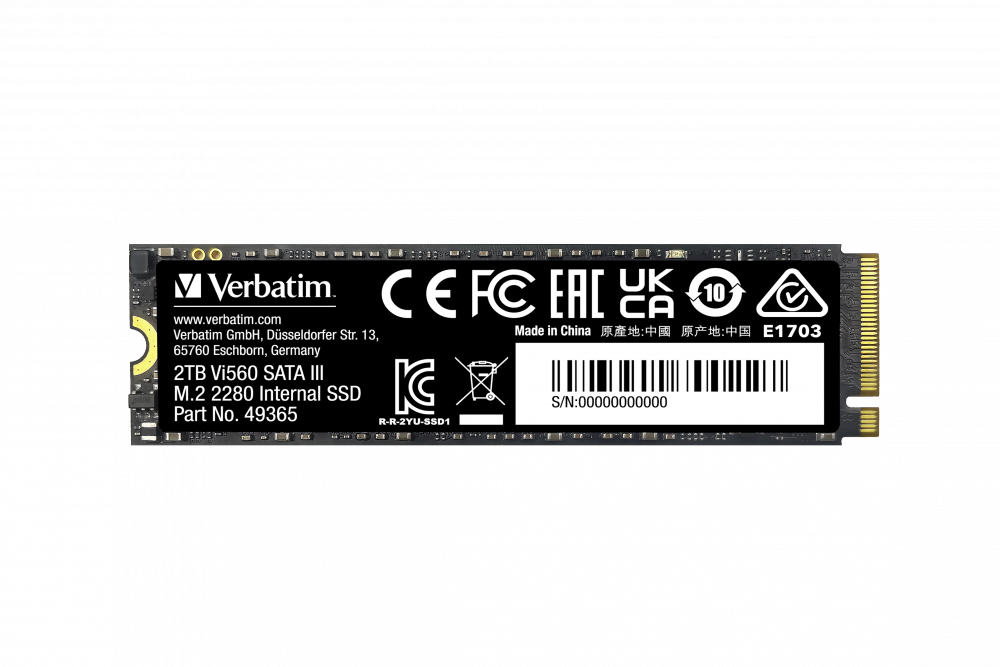 VERBATIM Vi560 S3 M.2 SSD - SSD interne 1TB - Solid State Drive