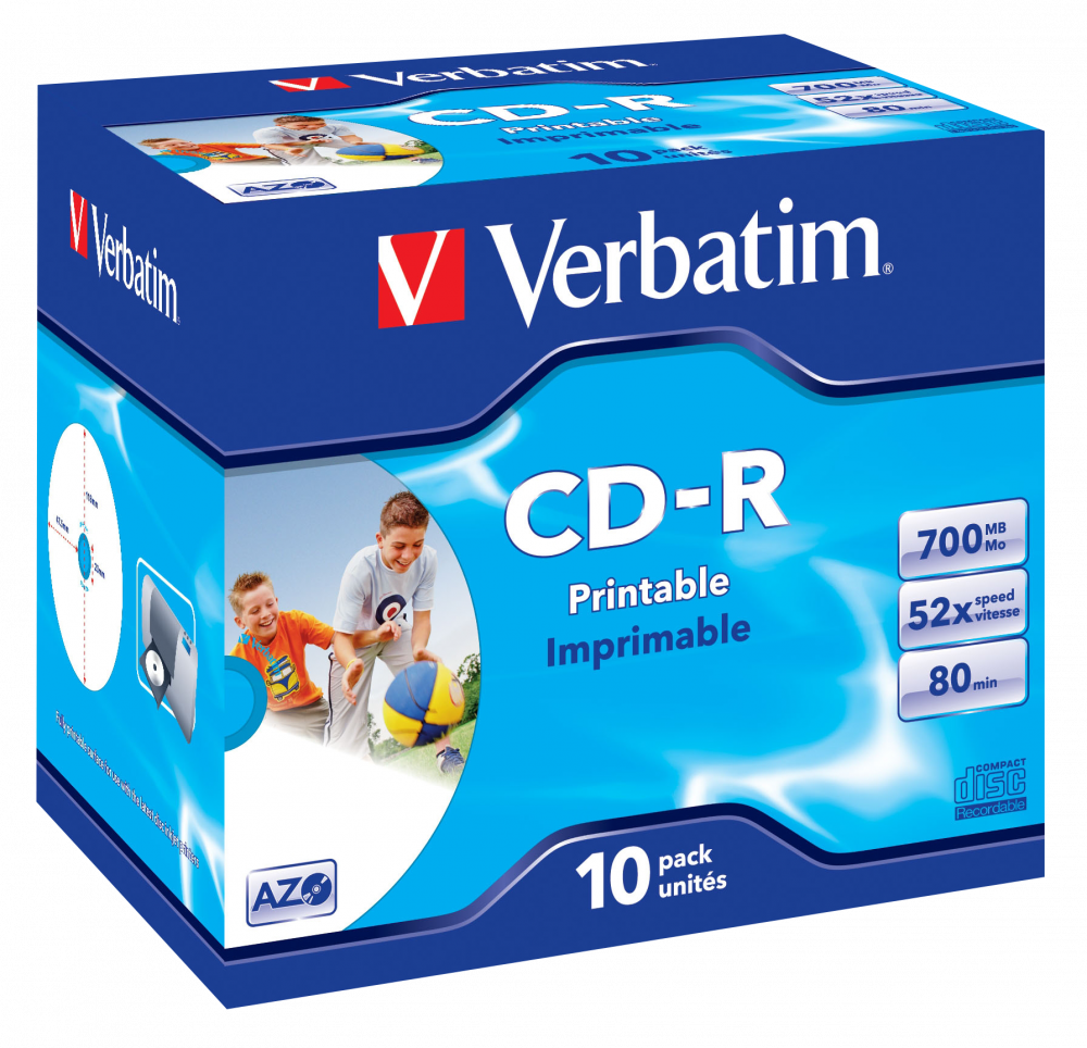 CDR, CDRW Discs CD LightScribe, Imprimable supports 8cm CDR, CDRW